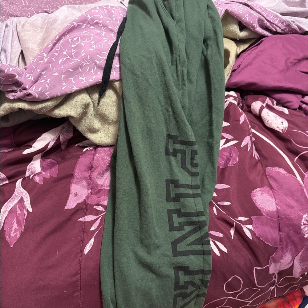 PINK Victoria's Secret Kids Olive Joggers
